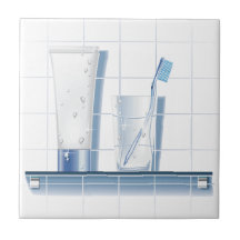 Toothbrush Ceramic Tiles
