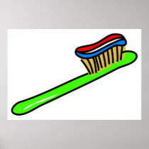 Toothbrush posters