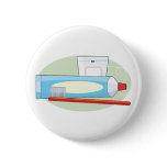 Toothpaste and Brush buttons