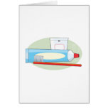 Toothpaste and Brush cards