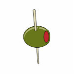toothpicked olive cut out