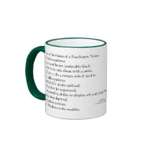 Top 10 Attributes of a Psychiatric Nurse. Mug