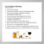 Top 10 Rules of Boozing posters