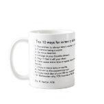 Top 10 ways for nurses to relieve stress mugs