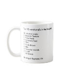 Top 10 worst smells in the hospital coffee mug