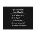 Top 5 Things Heard