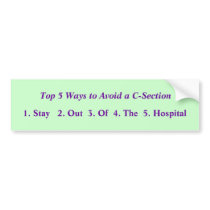Top 5 Ways to Avoid a C-Section