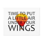 TOP Air Under Your Wings postcards