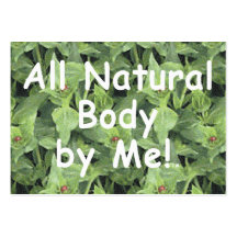 TOP All Natural Body Business Card