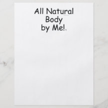 TOP All Natural Body Custom Flyer