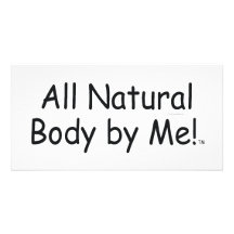TOP All Natural Body Photo Card Template