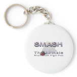 TOP Badminton Slogan keychains