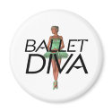 TOP Ballet Diva magnets