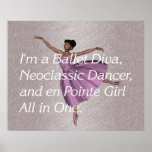 TOP Ballet Slogan posters