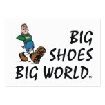 TOP Big Shoes Big World business cards