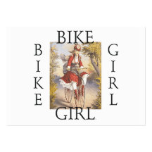 TOP Bike Girl Business Card