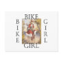 TOP Bike Girl Postcard