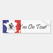 TOP Bike Tour Bumper Stickers
