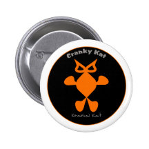 Top Cat, Cool Cat, Cranky Kat Kranial Kat Pinback Button