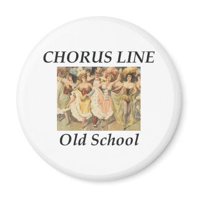 TOP Chorus Line Fridge Magnets by teepossible