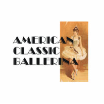 TOP Classic Ballerina Photo Cut Out