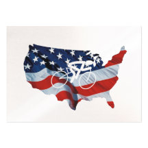 TOP Cycling in the USA Business Card Template