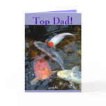 "Top Dad" Father's Day Card