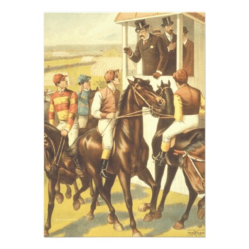 TOP Derby Day Personalized Announcements