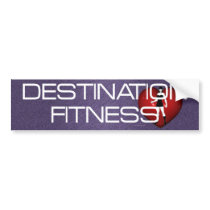 TOP Destination Fitness Bumper Stickers
