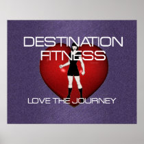 TOP Destination Fitness Print