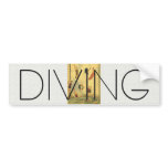 TOP Diving Old School bumper stickers