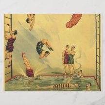 TOP Diving Old School Personalized Flyer