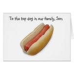 TOP DOG (SON) GRADUATION FROM PARENTS CARDS