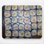 Top down View of Sushi Mousepad