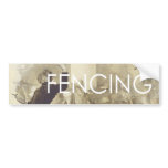 TOP Fencing bumper stickers