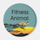 TOP Fitness Animal Refrigerator Magnet