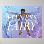 TOP Fitness Fairy Print