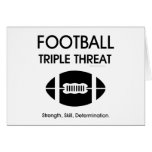 TOP Football Triple Threat cards