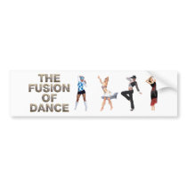 TOP Fusion of Dance Bumper Stickers