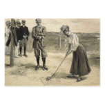 TOP Golf Girl business cards