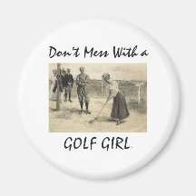 TOP Golf Girl Magnets