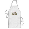 TOP GUNS aprons