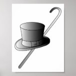 Top Hat and Cane posters