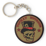 Top Hat Hot Rods Keychain