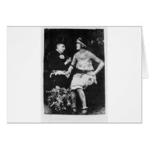 Top Hats and Tattoos Greeting Cards