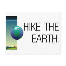 TOP Hike The Earth Postcard