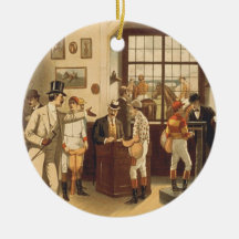 TOP Jockeys Life Christmas Ornament
