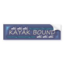 TOP Kayak Bound Bumper Sticker