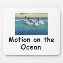 TOP Motion on the Ocean Mouse Mat