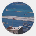 Top of Oldmoore Castle and Runway, Gibraltar Stickers